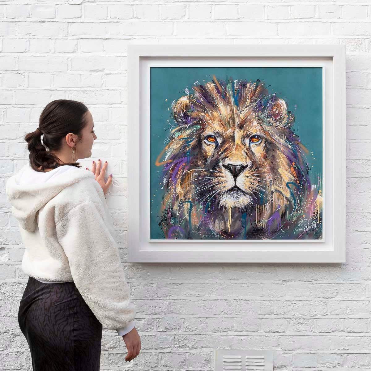 Leo - Edition by artist Joe Galindo - Wyecliffe Galleries