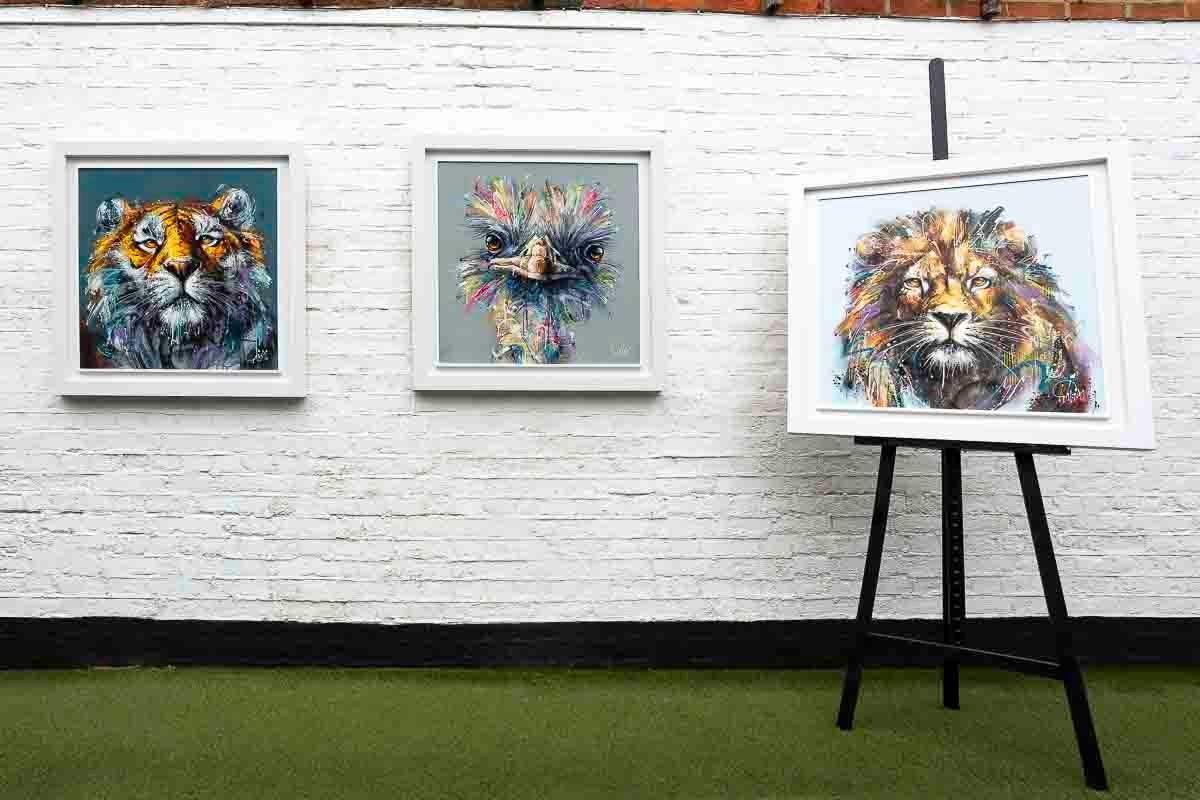 Lyla - Original - SOLD by artist Joe Galindo - Wyecliffe Galleries