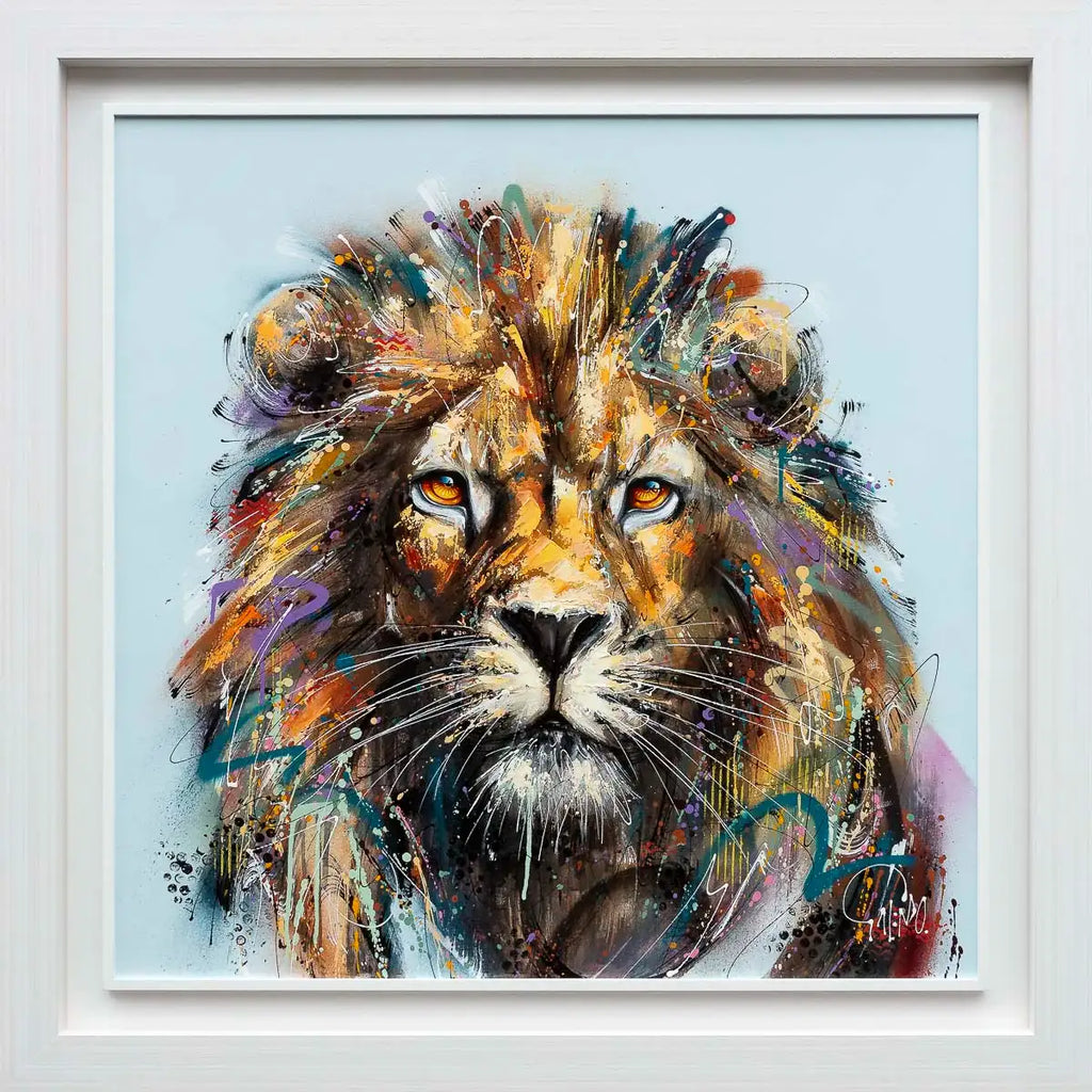 Richie - Original - SOLD by artist Joe Galindo - Wyecliffe Galleries