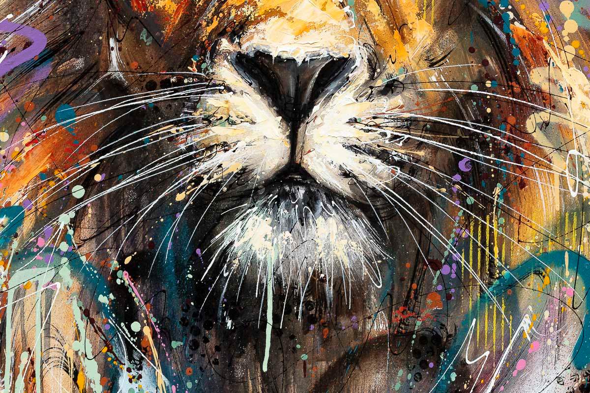 Richie - Original - SOLD by artist Joe Galindo - Wyecliffe Galleries