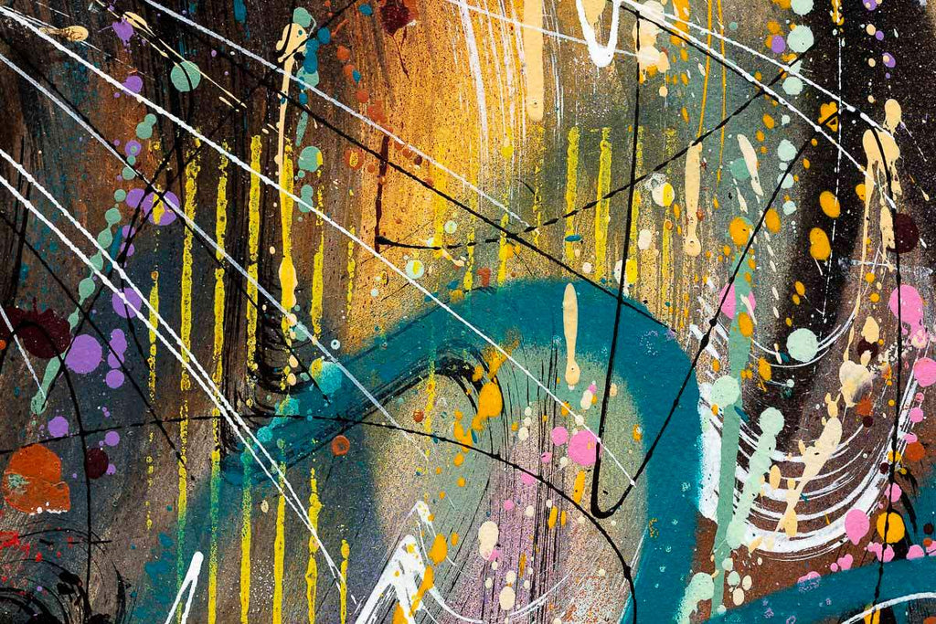 Richie - Original - SOLD by artist Joe Galindo - Wyecliffe Galleries