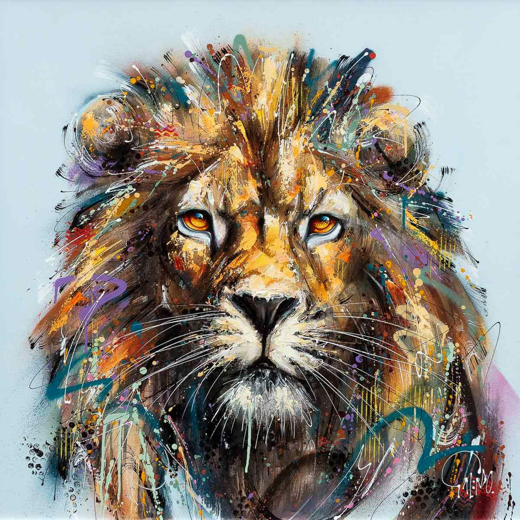 Richie - Original - SOLD by artist Joe Galindo - Wyecliffe Galleries