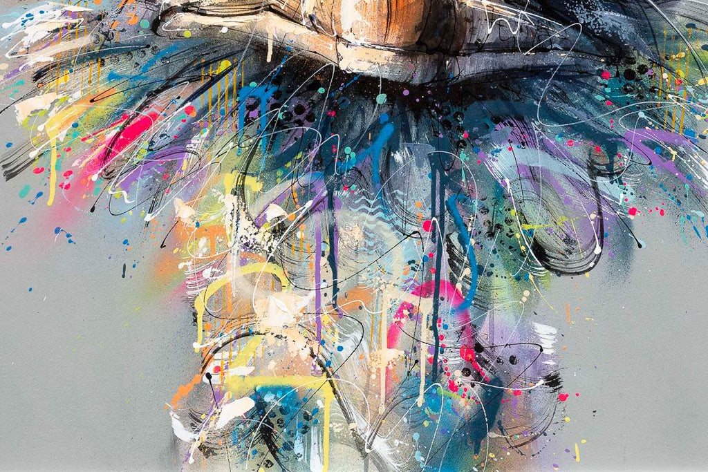 Yoyo - Original - SOLD by artist Joe Galindo - Wyecliffe Galleries