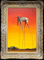 Elephant In The Style Of Salvador Dali - Edition - Rare by artist John Myatt - Wyecliffe Galleries