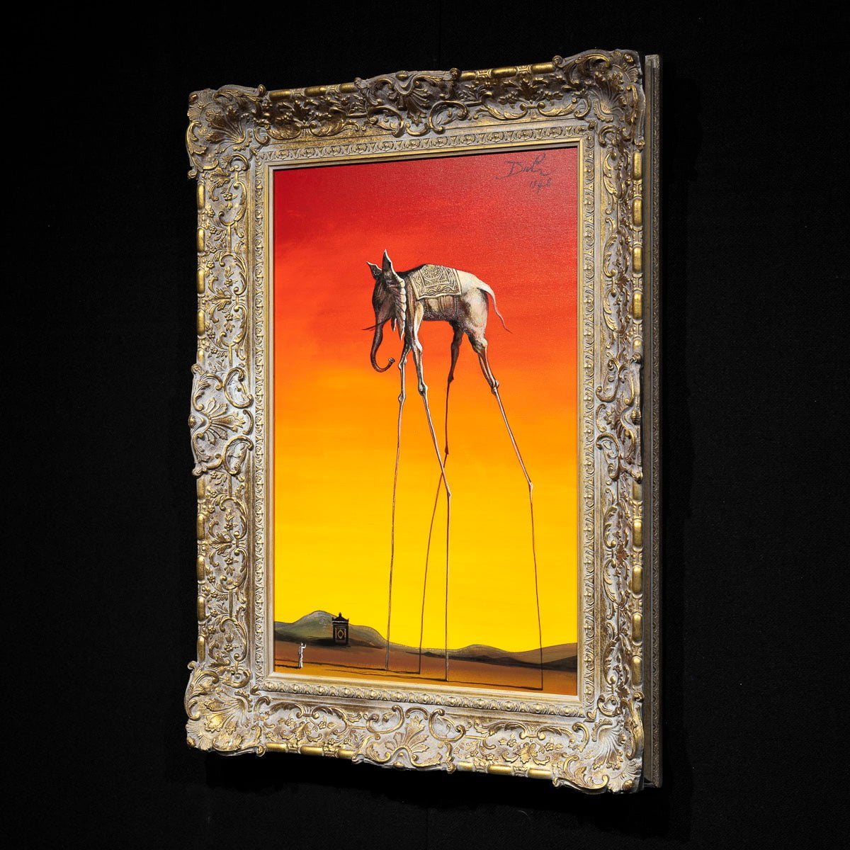 Elephant In The Style Of Salvador Dali - Edition - Rare John Myatt Rare Edition