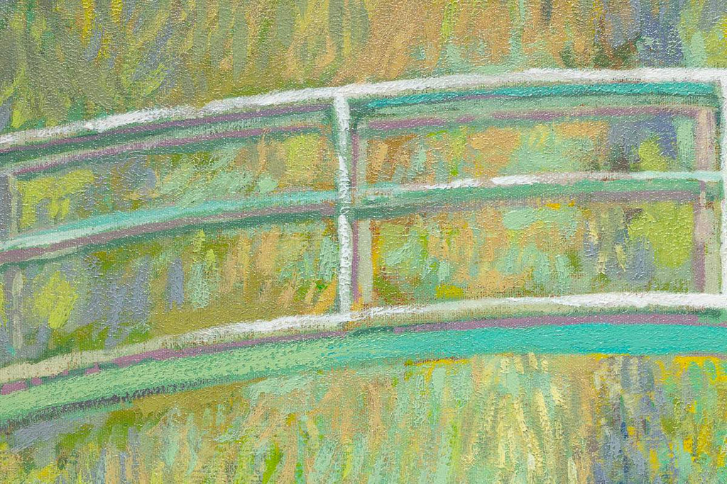 Japanese Bridge - Edition - SOLD by artist John Myatt - Wyecliffe Galleries