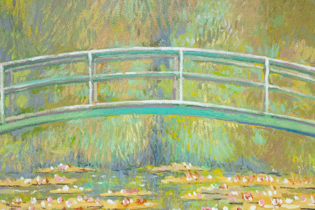 Japanese Bridge - Edition - SOLD by artist John Myatt - Wyecliffe Galleries