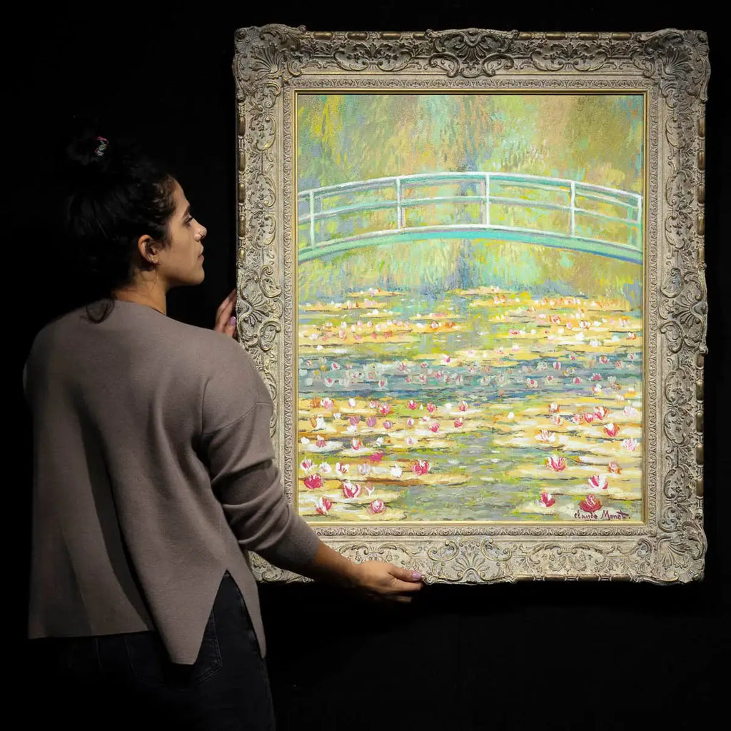 Japanese Bridge - Edition - SOLD by artist John Myatt - Wyecliffe Galleries