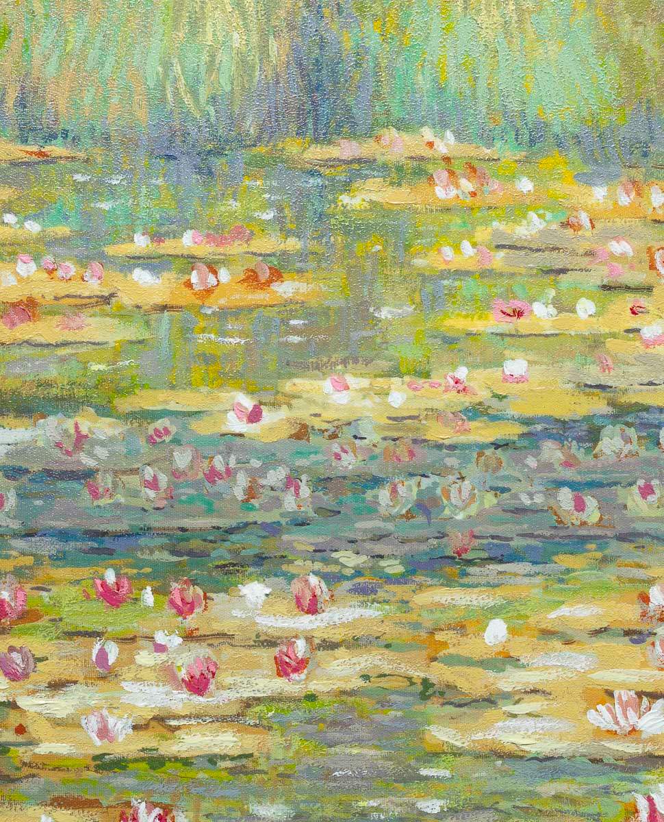 Japanese Bridge - Edition - SOLD by artist John Myatt - Wyecliffe Galleries