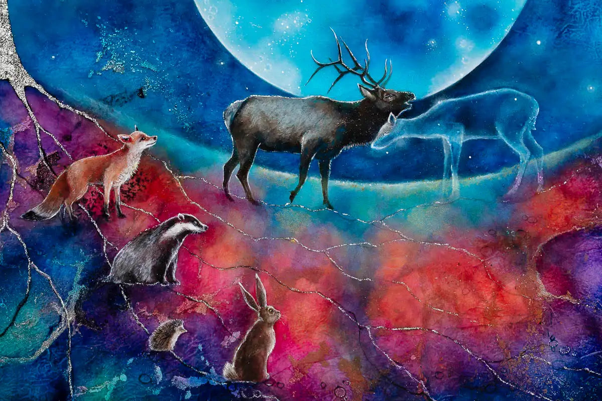 After All This Time - Original - SOLD by artist Kerry Darlington - Wyecliffe Galleries