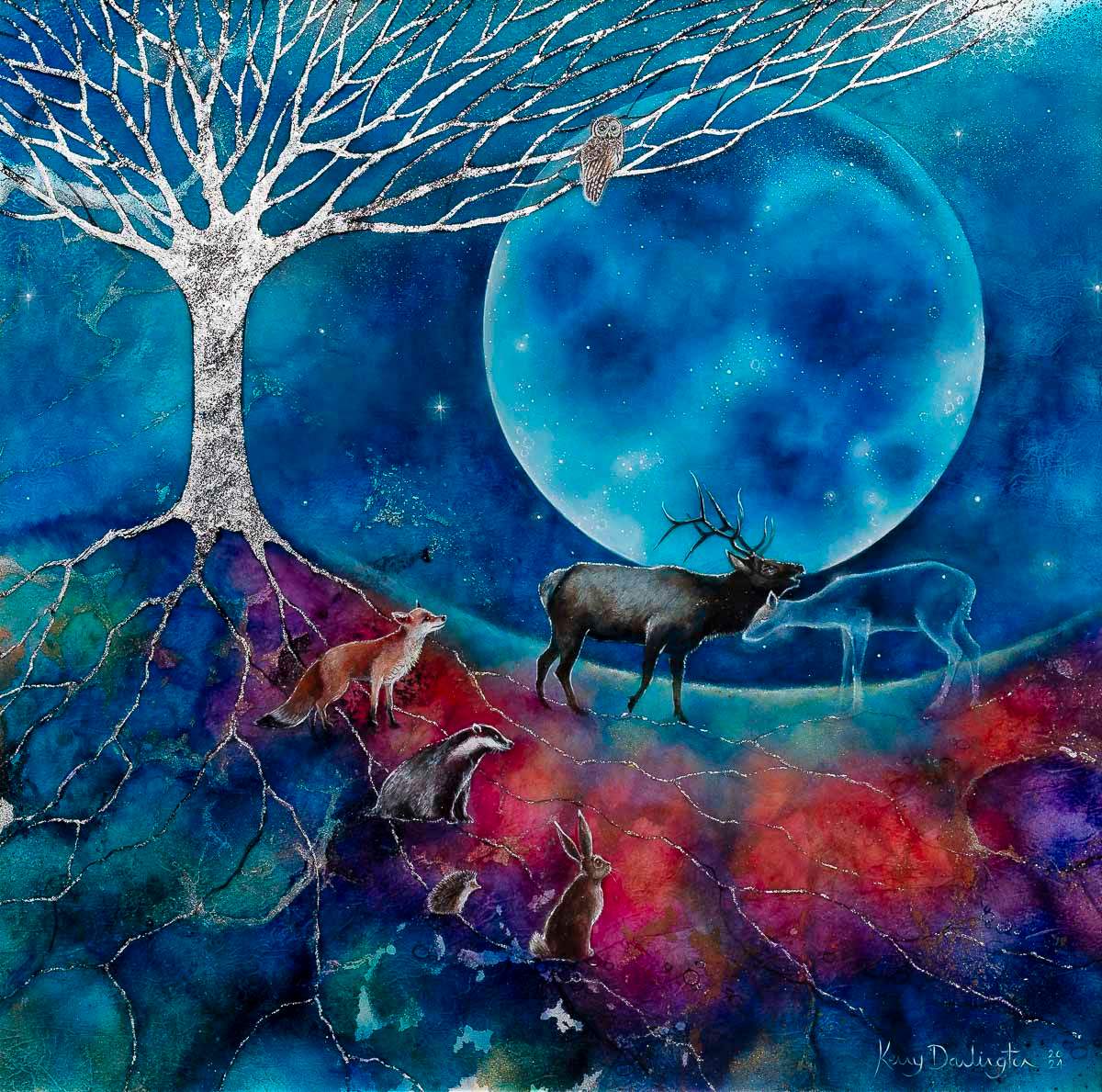 After All This Time - Original - SOLD by artist Kerry Darlington - Wyecliffe Galleries