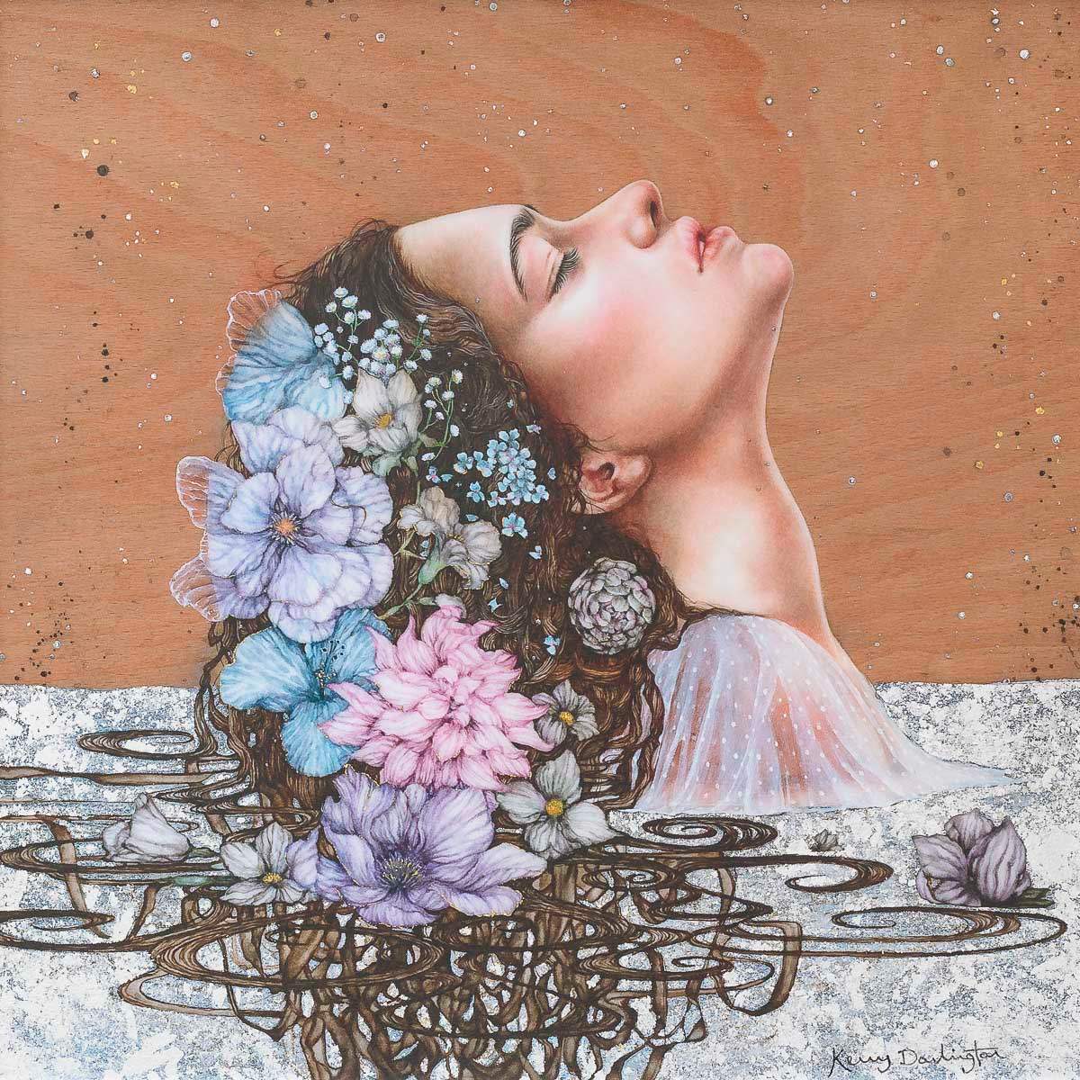 Aurora - Edition by artist Kerry Darlington - Wyecliffe Galleries