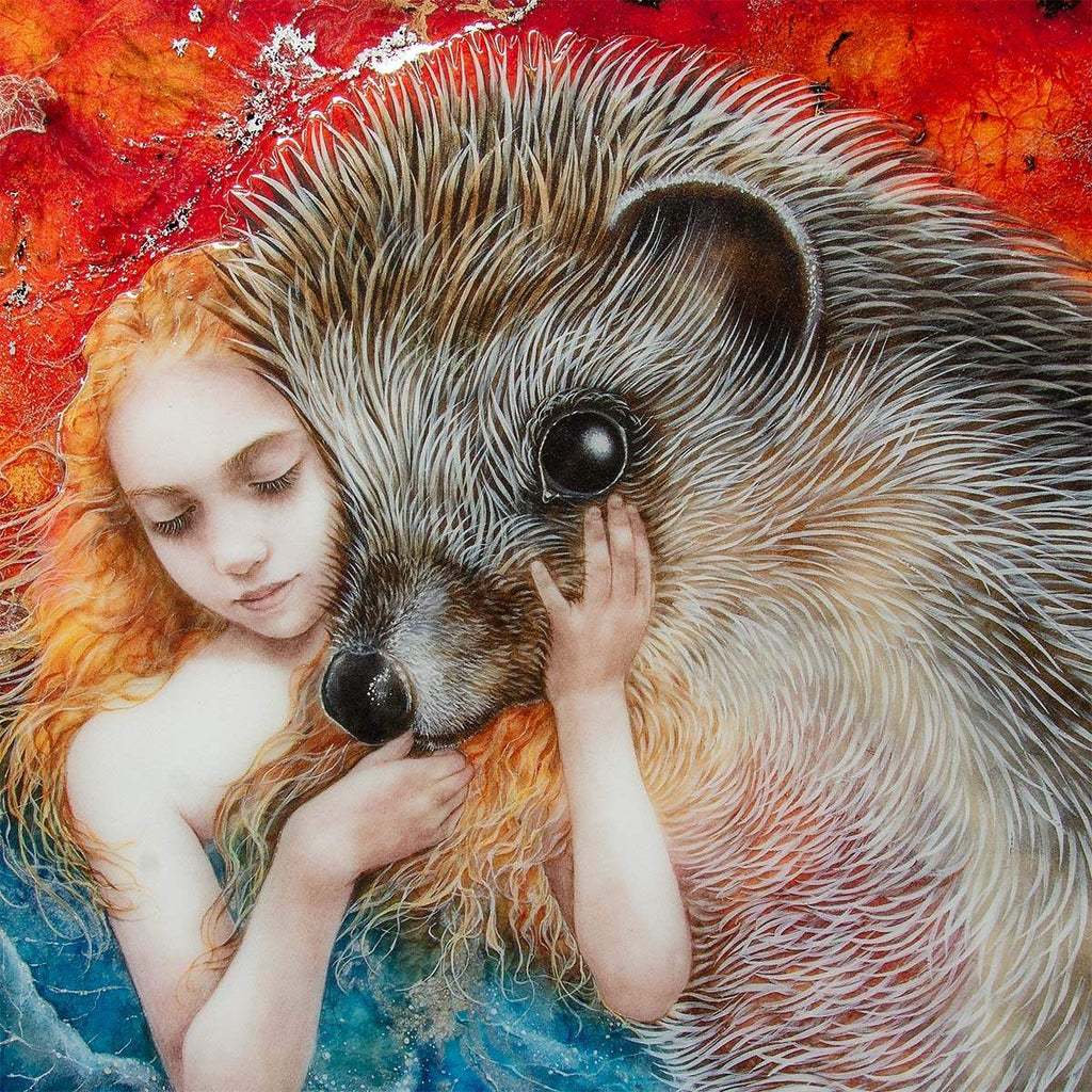 Autumn Fae - Edition by artist Kerry Darlington - Wyecliffe Galleries