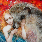 Autumn Fae - Edition by artist Kerry Darlington - Wyecliffe Galleries