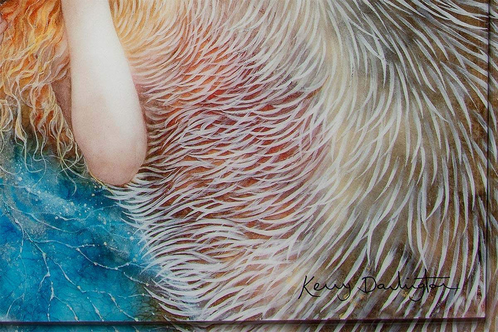 Autumn Fae - Edition by artist Kerry Darlington - Wyecliffe Galleries