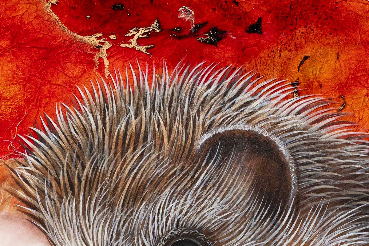 Autumn Fae - Original by artist Kerry Darlington - Wyecliffe Galleries