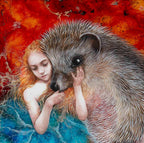 Autumn Fae - Original by artist Kerry Darlington - Wyecliffe Galleries