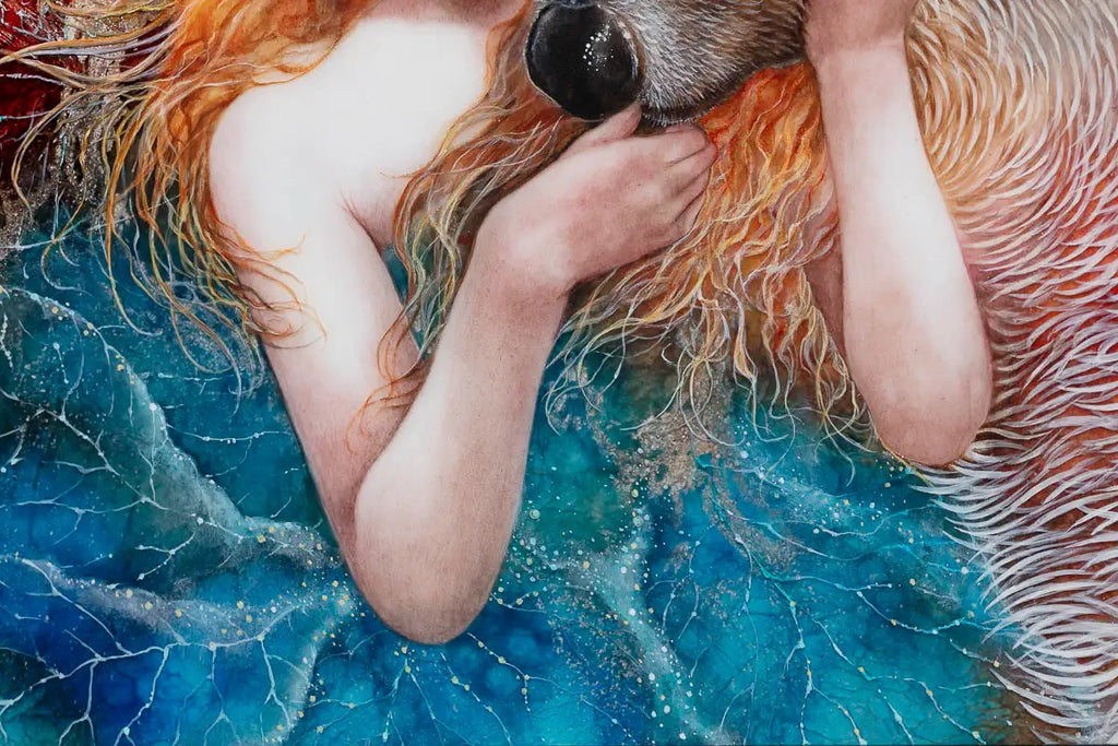 Autumn Fae - Original by artist Kerry Darlington - Wyecliffe Galleries