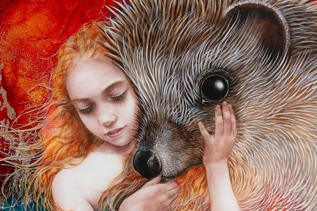 Autumn Fae - Original by artist Kerry Darlington - Wyecliffe Galleries