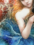 Autumn Fae & Spring Fae - Edition - Matching SET by artist Kerry Darlington - Wyecliffe Galleries