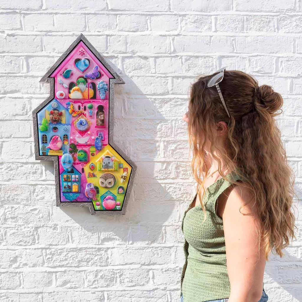 Birds Of A Feather - Edition by artist Kerry Darlington - Wyecliffe Galleries