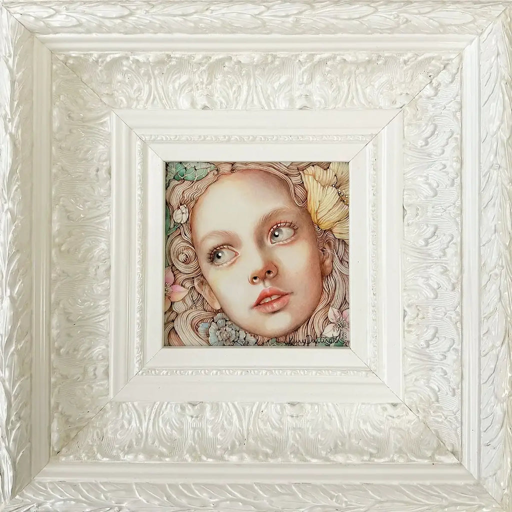 Chrysanthe - Original - Please Call for Availablity by artist Kerry Darlington - Wyecliffe Galleries