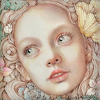Chrysanthe - Original - Please Call for Availablity by artist Kerry Darlington - Wyecliffe Galleries