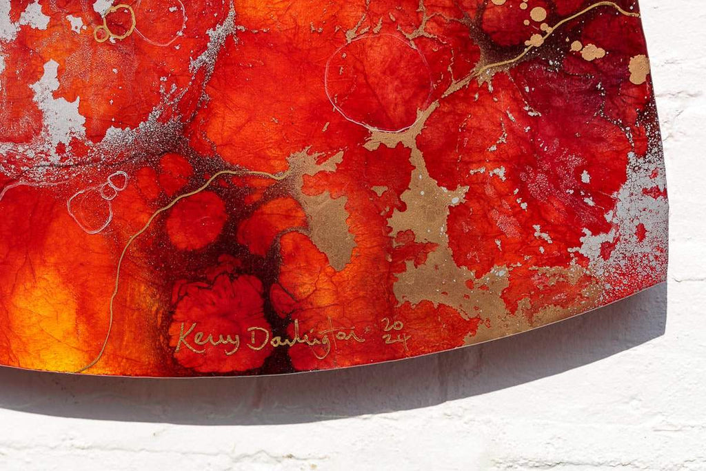 Crux - Original - SOLD by artist Kerry Darlington - Wyecliffe Galleries