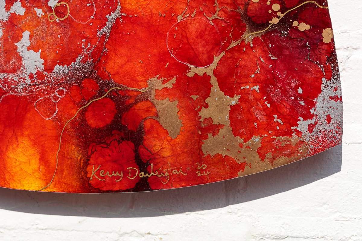 Crux - Original - SOLD by artist Kerry Darlington - Wyecliffe Galleries