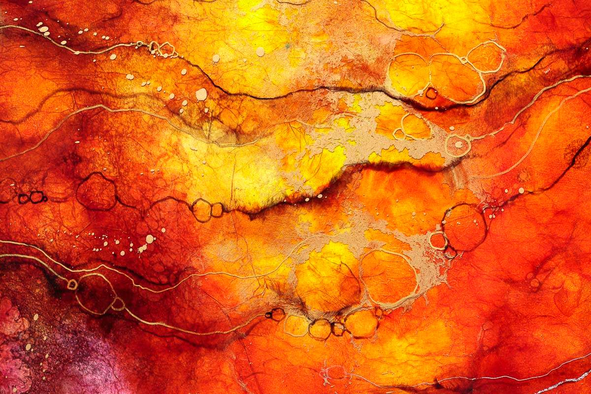 Crux - Original - SOLD by artist Kerry Darlington - Wyecliffe Galleries