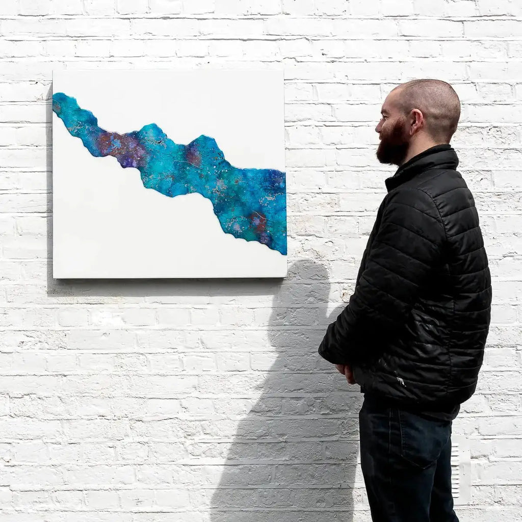 Cryo - Original - SOLD by artist Kerry Darlington - Wyecliffe Galleries