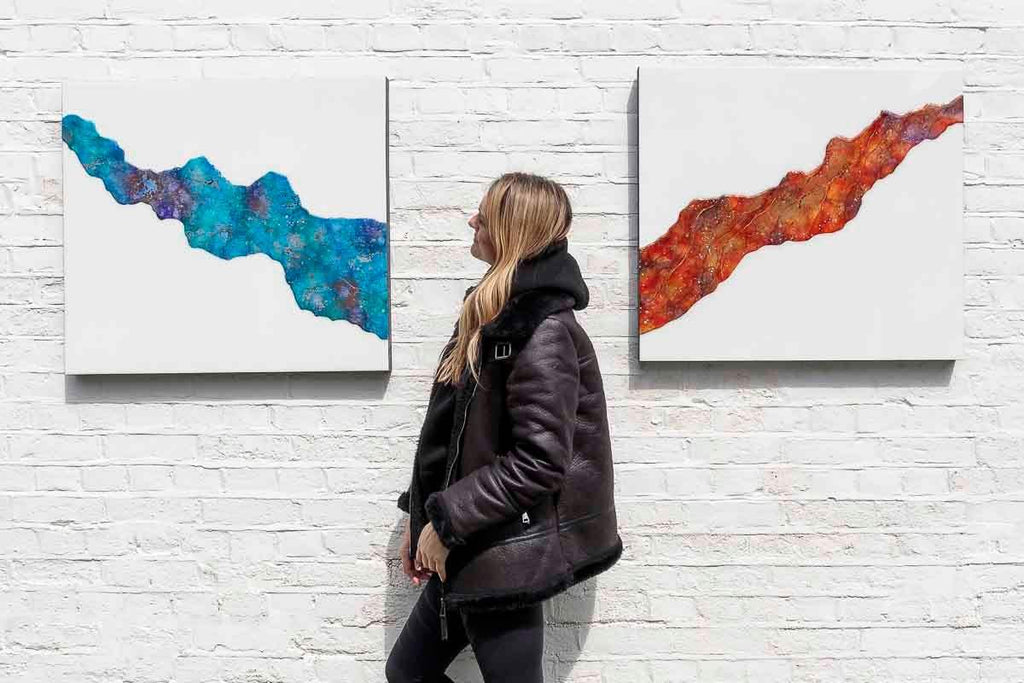 Cryo - Original - SOLD by artist Kerry Darlington - Wyecliffe Galleries