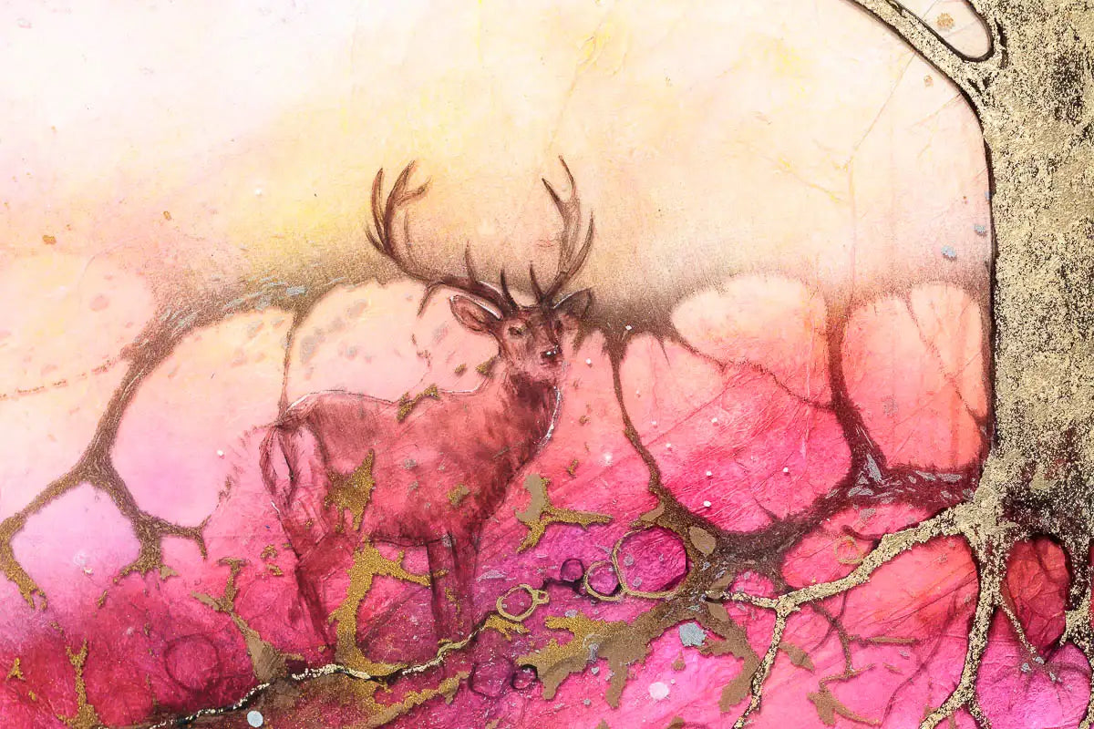 Dreams Within Dreams - Original - SOLD by artist Kerry Darlington - Wyecliffe Galleries