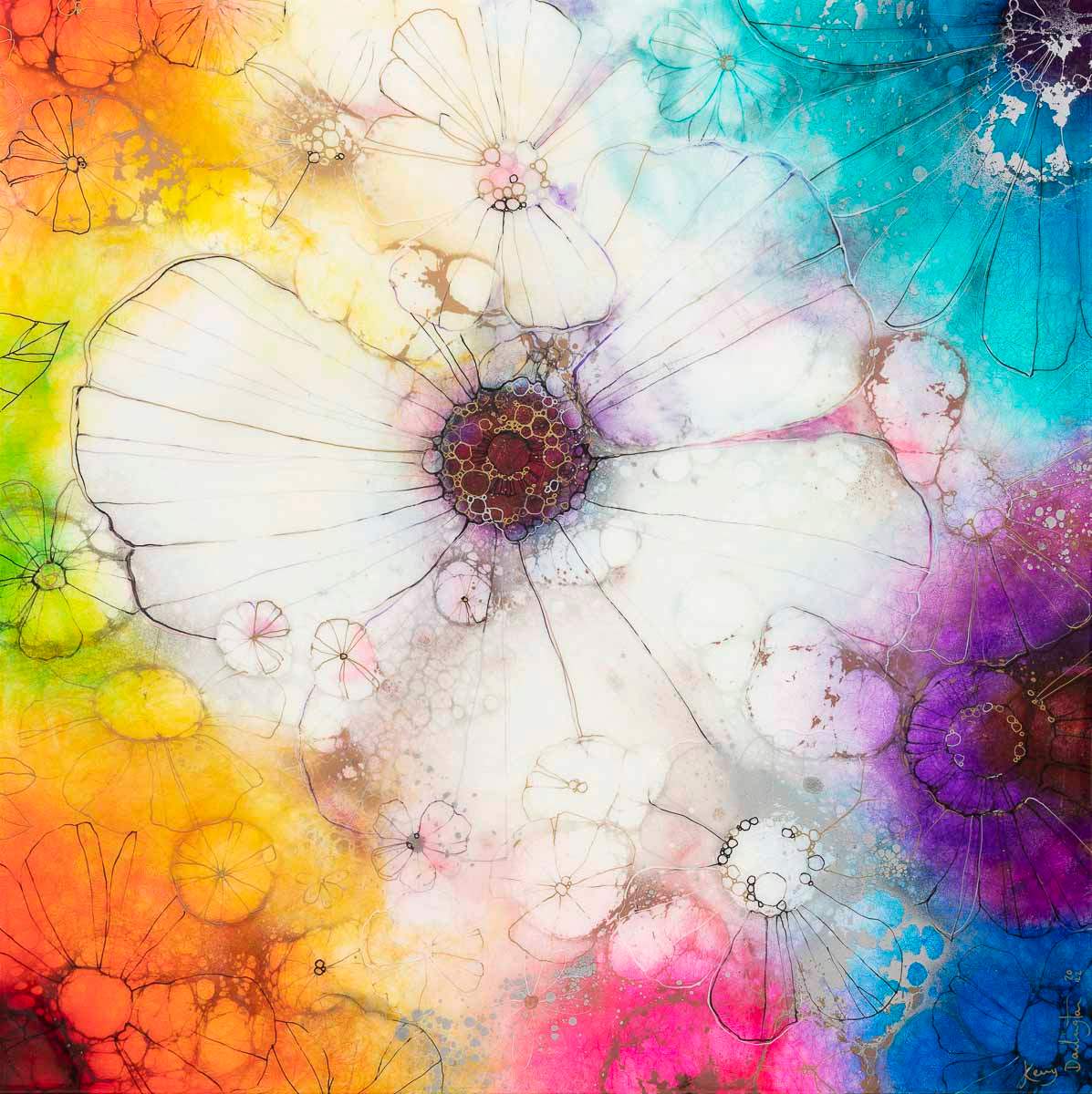 Esperanza - Original by artist Kerry Darlington - Wyecliffe Galleries