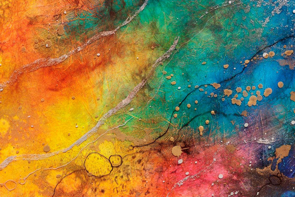 Eta Carinae - Original - SOLD by artist Kerry Darlington - Wyecliffe Galleries