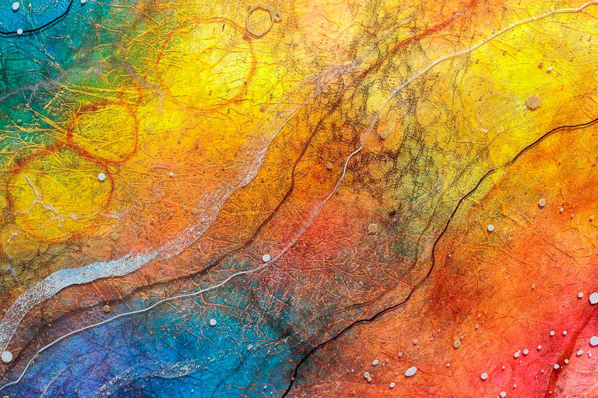 Eta Carinae - Original - SOLD by artist Kerry Darlington - Wyecliffe Galleries