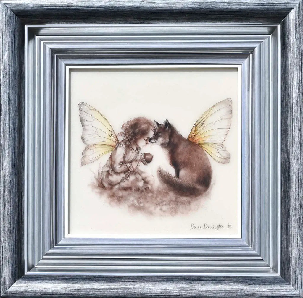 Faerie Gifts - Original Study - SOLD by artist Kerry Darlington - Wyecliffe Galleries