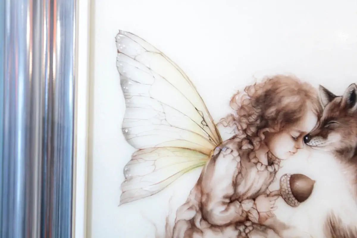 Faerie Gifts - Original Study - SOLD by artist Kerry Darlington - Wyecliffe Galleries
