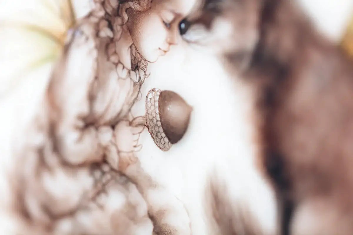 Faerie Gifts - Original Study - SOLD by artist Kerry Darlington - Wyecliffe Galleries