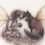 Faerie Gifts - Original Study - SOLD by artist Kerry Darlington - Wyecliffe Galleries