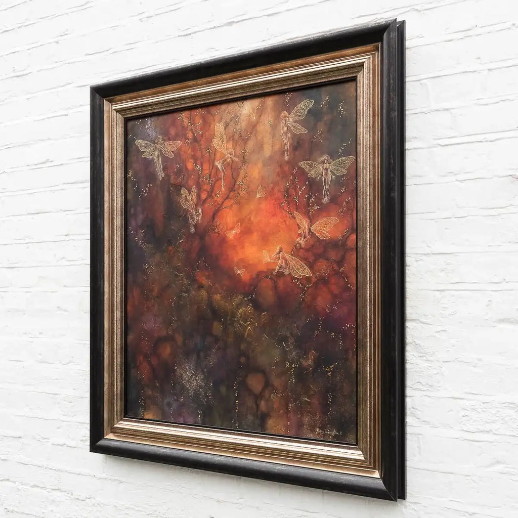 Faerie Realm - Original by artist Kerry Darlington - Wyecliffe Galleries