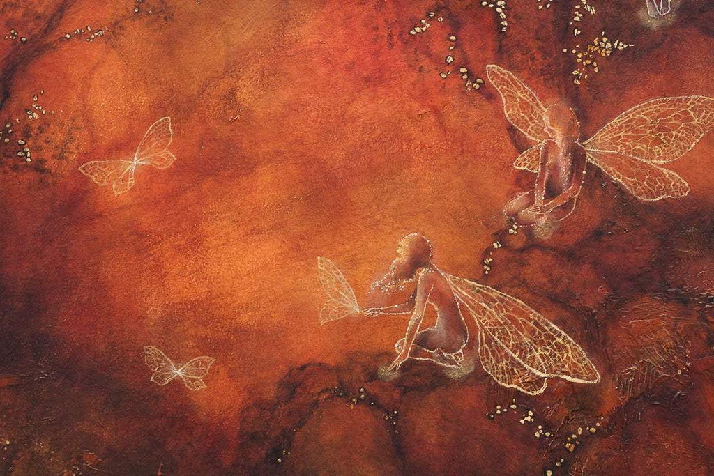 Faerie Realm - Original by artist Kerry Darlington - Wyecliffe Galleries