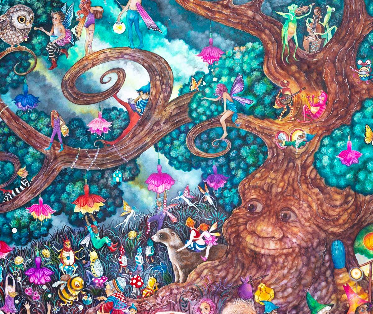 Folk of the Fae Tree - Original Kerry Darlington Original