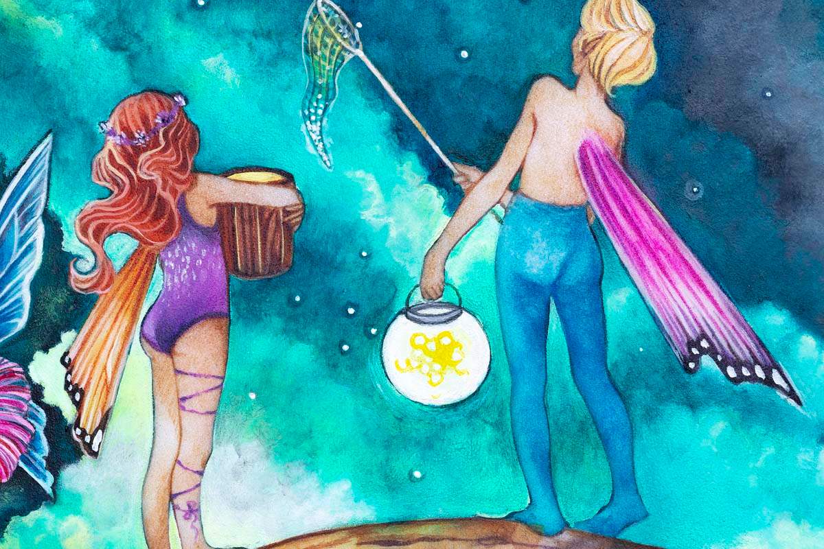 Folk of the Fae Tree - Original Kerry Darlington Original