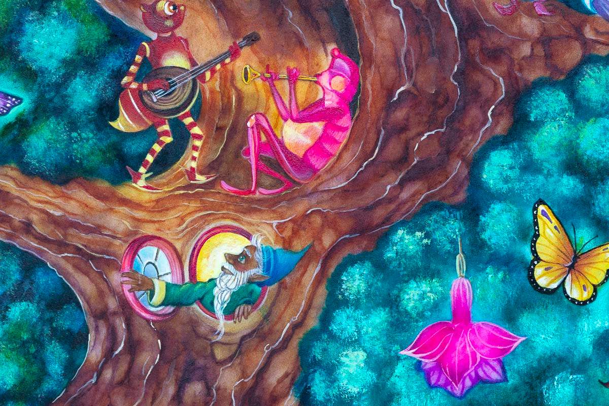 Folk of the Fae Tree - Original Kerry Darlington Original