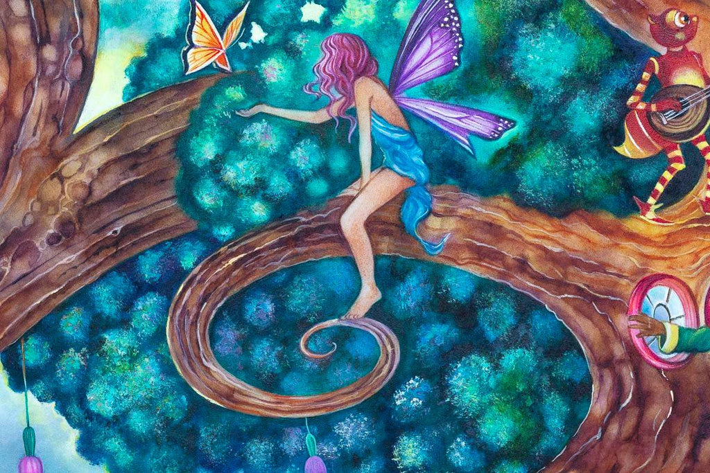 Folk of the Fae Tree - Original Kerry Darlington Original