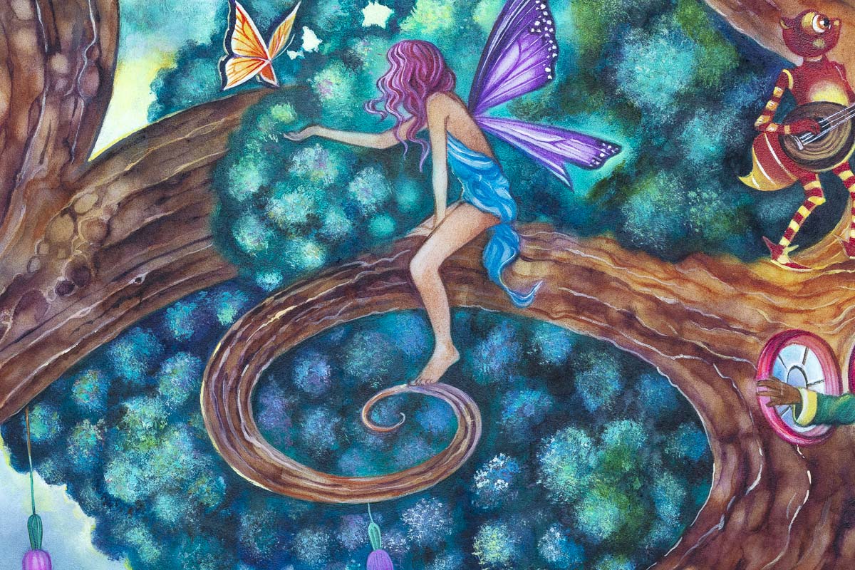 Folk of the Fae Tree - Original Kerry Darlington Original