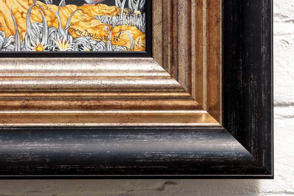 Golden Dawn - Published Original by artist Kerry Darlington - Wyecliffe Galleries