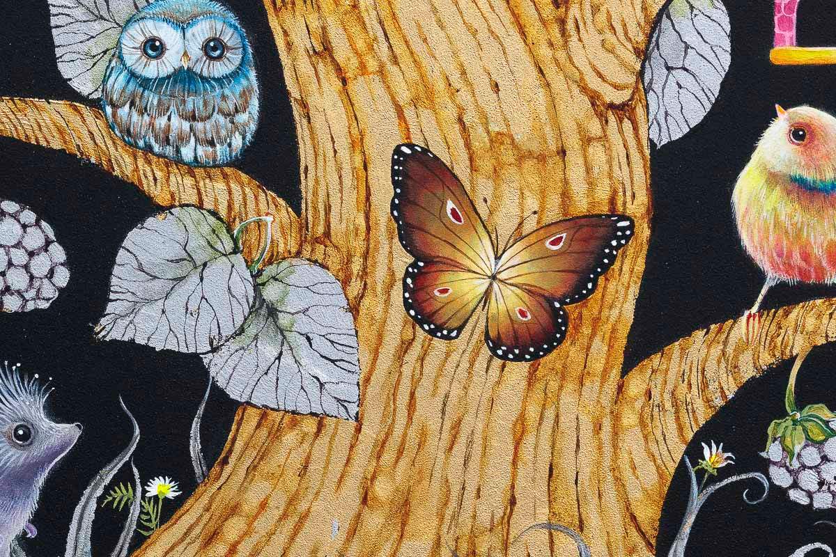 Golden Dawn - Published Original by artist Kerry Darlington - Wyecliffe Galleries