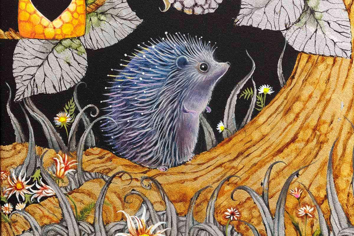 Golden Dawn - Published Original by artist Kerry Darlington - Wyecliffe Galleries